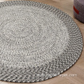 Grey large round outdoor playground floor mats